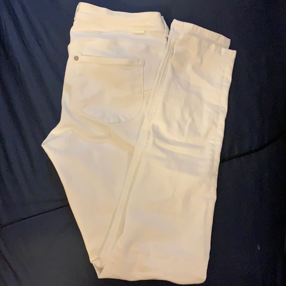 H&M white jegging jeans